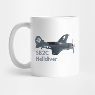 SB2C Helldiver / A-25 Shrike WW2 Airplane Mug